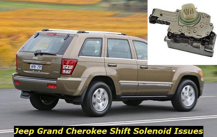 jeep grand cherokee shift solenoid issues